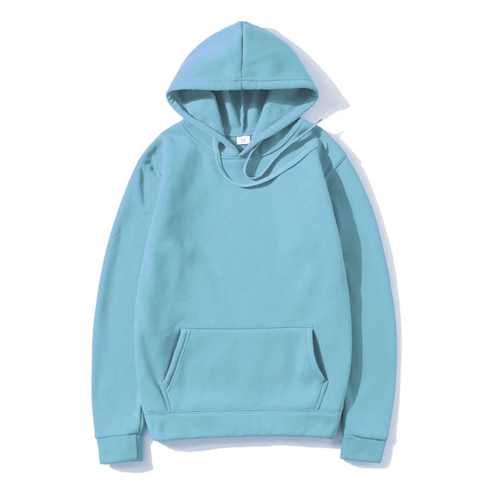 2023Hot fashion men's women's hoodie 2023 autumn new men's casual hoodie sweatshirt men's solid color hoodie sweatshirt top