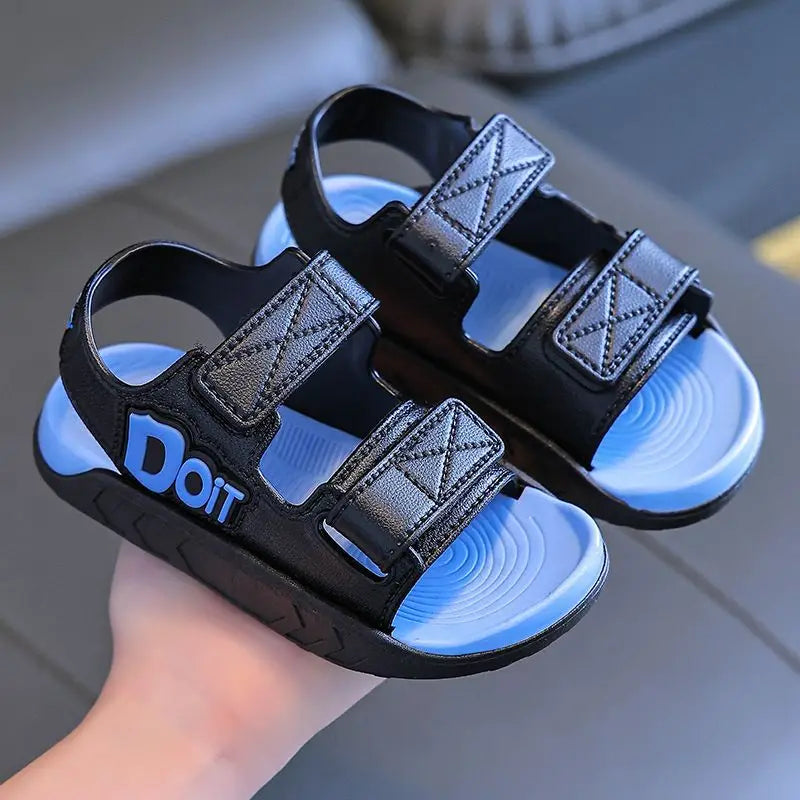 Summer Kids Sandals Baby Boys Shoes Girls Breathable Soft Sole Non-slip Rubber Boys Girls Sandals Toddler Children's Shoes