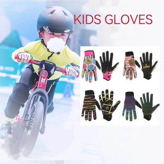 KIDS Teenagers and adults touch screen outdoor bike long finger wear-resistant and anti-slip donut