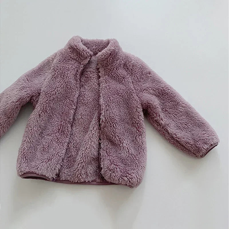 Kids Spring Coats Children Outerwear Boy Warm Fleece Jacket Baby Girls Jackets For Autumn Children Clothing