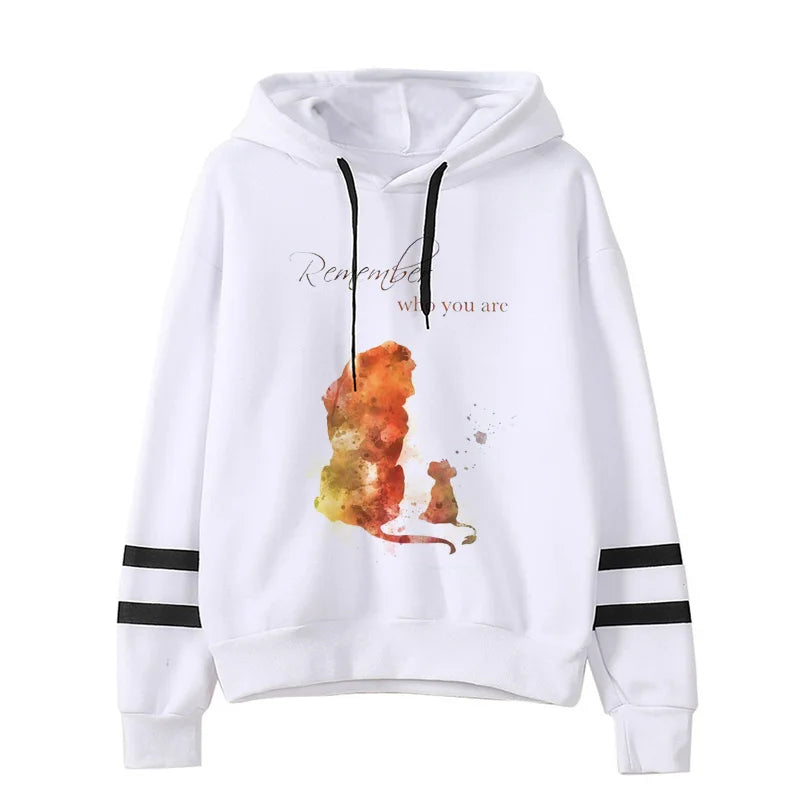 Fashion Cool  Hakuna Matata Hoodie Disney The Lion King Sweatshirt  Women Clothes Hoody Famale Hoodies Kawaii