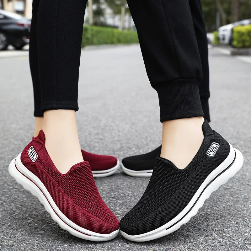 Breathable Women Sneakers Lightweight Female Tennis Shoes Non-Slip Men Sneakers Outdoor Soft Vulcanized Shoes Casual Summer 2023