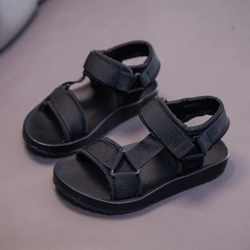 2021 Summer Boys Sandals Casual Children Kids Shoes Rubber School  Breathable Open ToeBoy Beach Sandal