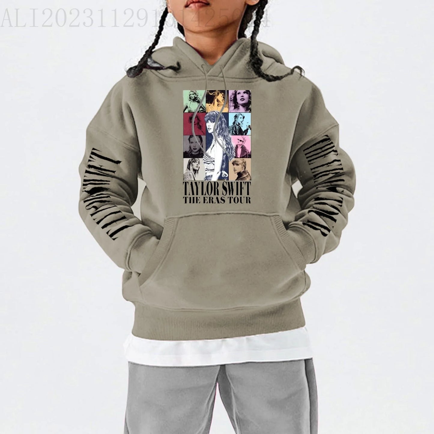 Fashionable children's hoodies, new hoodies for boys and girls, trendy designs for children, Taylor printed hoodies