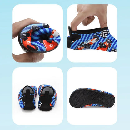 Children Water Beach Shoes Girls Boys Swimming Shoes Quick-Drying Aqua Shoes Soft Floor Indoor Slippers Snorkeling Swim Socks