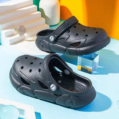 Children Sandals Boy Girls Clogs Summer Lightweight Beach Water Shoes EVA Non-slip Unisex Kids Slipper Sandals for Boy Girl