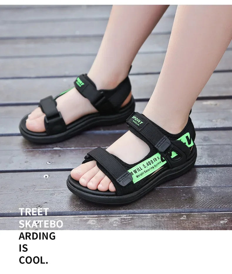 Boy Girls Outdoor Beach Shoes Kids Non-Slip Footwear Sandals Hot Sale Summer Children Sandals Fashion Sneakers