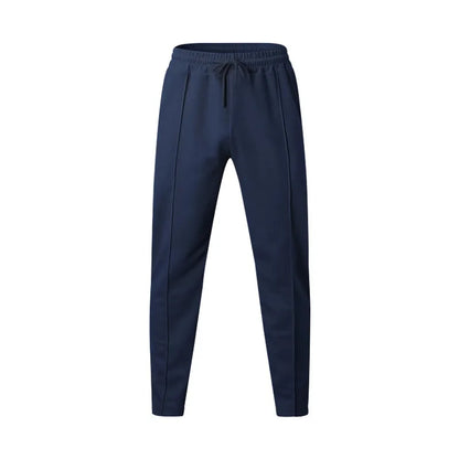 2024Spring American Casual Three-Dimensional Single Pleated Drape Men's Suit Pants Loose Drawstring Track Sweatpants