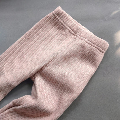 Cashmere Thicken Warm Children's Pants for Autumn Winter Kids Girls Leggings Elasticity Slim Fleece Trousers