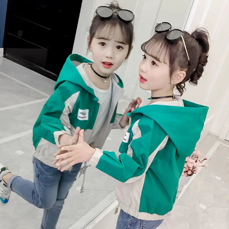 2024 New Children's Wear Spring and Autumn Jackets for Girls