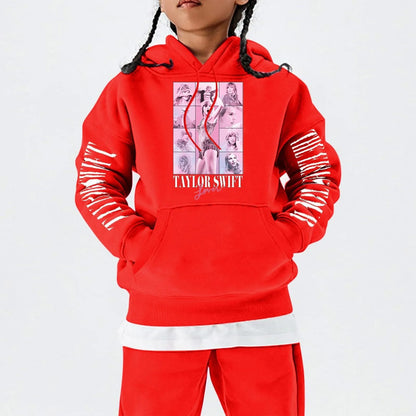 Fashionable children's hoodies, new hoodies for boys and girls, trendy designs for children, Taylor printed hoodies