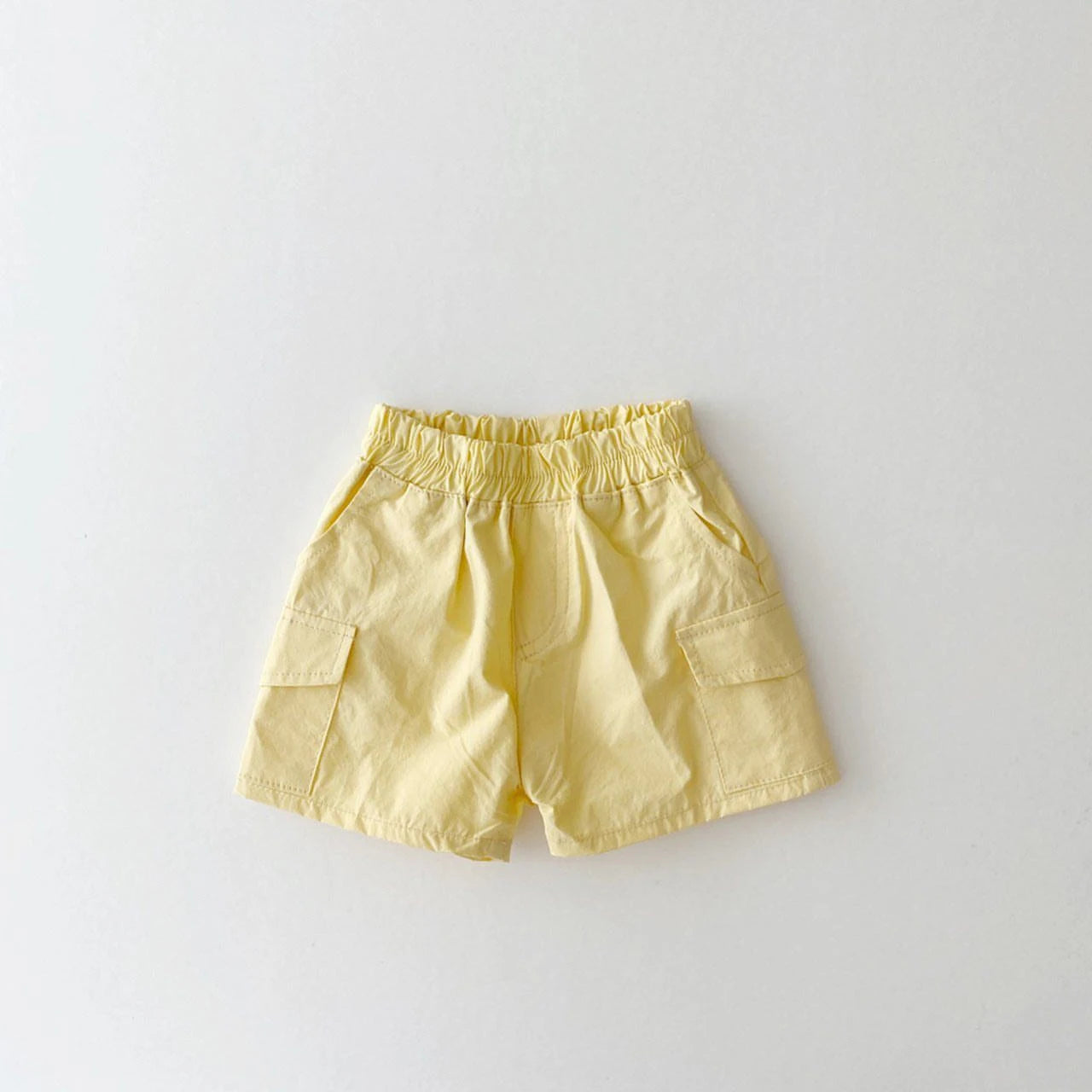 2024 Summer Korean Style Clothes Girl Kid Boys Shorts Macaron Color Baby Girl Shorts Cotton Linen Short Pants Bloomers 6Month-3Y