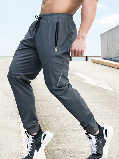 Men's Gym Pants Track Pants Summer Men Clothing Men Fashion Brand Casual Tracksuit for Mens Quick-drying Pants Sweatpants Jogger