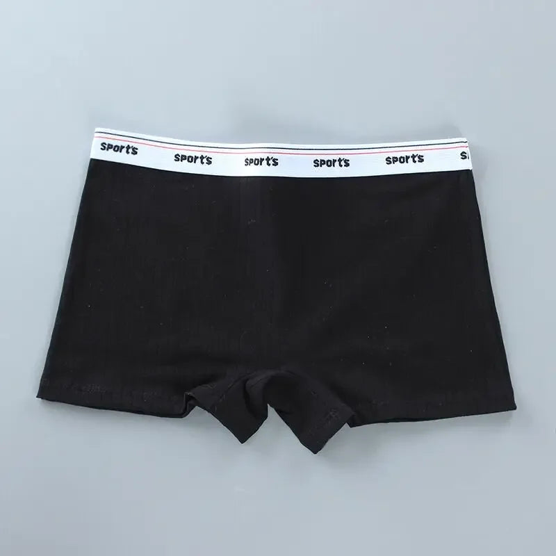 5Pcs/Lot Cotton Soft Underpants Puberty Adolescent Panties Young Pants Kid Panty Teen Girl's Underwear for 8-16 Years