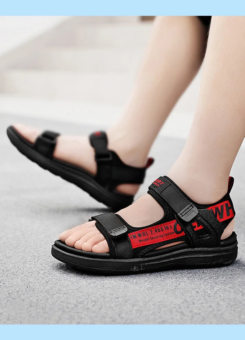 Children Girls Boys Sandals Children Beach Sandals New Non-slip Soft Bottom Breathable Boys Shoes Lightweight Kids Shoes