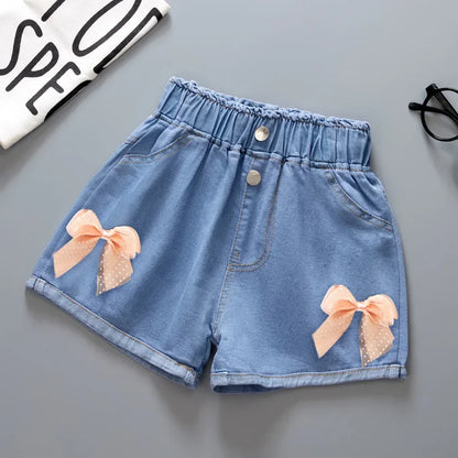 3-10 Years Kids Autumn Kids Jeans 2024 New Summer Casual Clothes Solid Baby Denim Pants Soft Girls Fashion Trousers for Children