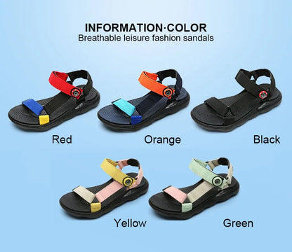 Hot Sale Summer Children Sandals Fashion Sneakers Boy Girls Outdoor Beach Shoes Kids Non-Slip Footwear Sandals