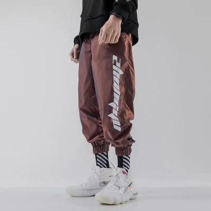 Spring Elegant Fashion Harajuku Slim Fit Ropa Hombre Loose All Match Sport Casual Trousers Gradient Leggings Pockets Harem Pants