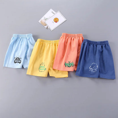 Kids Cotton Shorts Boy Girl Baby Infant Fashion Printing Shorts Panties for Children Cute Underpants Gifts Boy Shorts