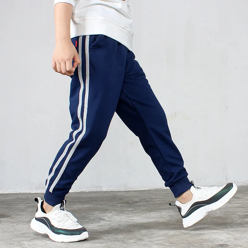 Spring and Autumn new boys sports pants girls cotton anti-mosquito pants children's pants girls pants  kids clothes