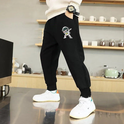 Fashion Unisex Kids Ramadan Trousers Boys Sweatpants Casual Pencil Pants Teens Clothes Loose Bottom Joggers