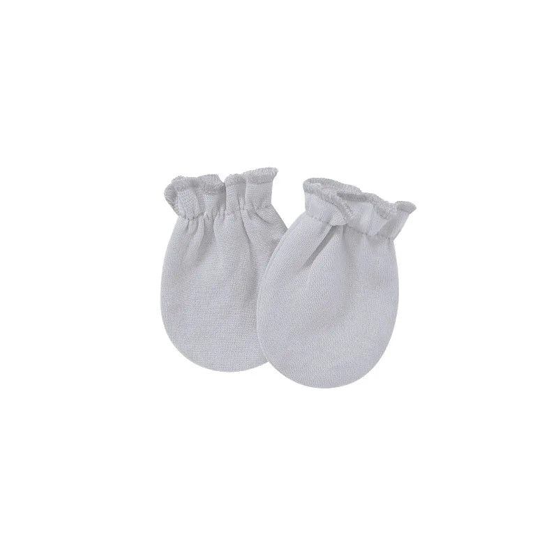 7 Pairs Newborn Anti-scratch Gloves Anti-scratch Face Baby Gloves Stretch Fabric