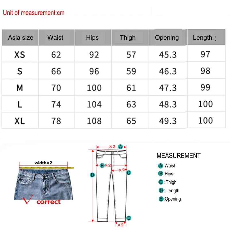 Denim Jeans Women Hole High Street Straight New Loose Wide leg Torn Hip Hop Ruined Fashion Pants