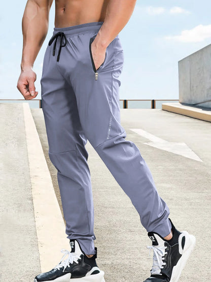 Men's Gym Pants Track Pants Summer Men Clothing Men Fashion Brand Casual Tracksuit for Mens Quick-drying Pants Sweatpants Jogger