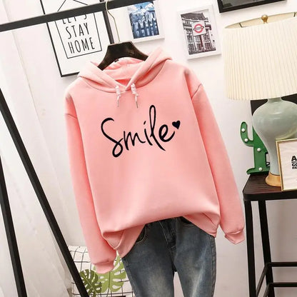 2024 New Fashion Trend Pullover Simple Round Neck Shirt Long-sleeved Lettered Loose Sweater