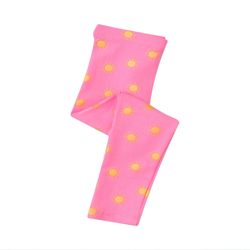 Jumping Meters Girls Pencil Pants Fashion Children's Leggings Floral Full Length Baby Trousers Skinny Pants Costume Children