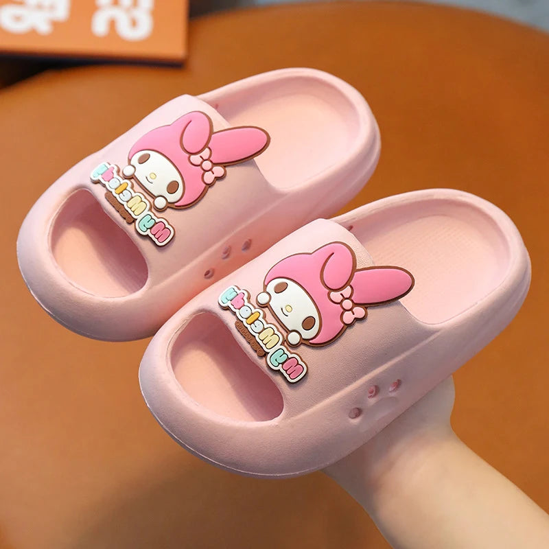 Boys and Girls Indoor Children's Slippers Anti-slip and Wear-resistant EVA Sandals