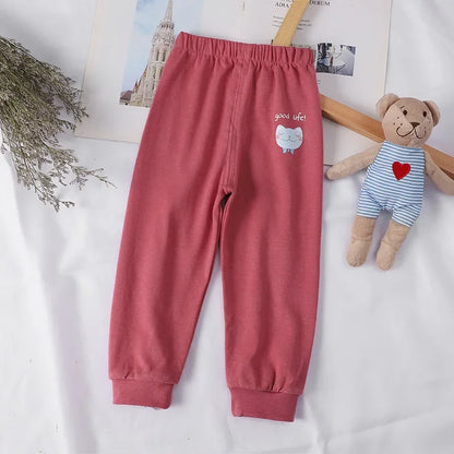 Cotton Children Pants 1 2 3 4 5 Years Baby Boys Girls Leisure Sport Pants Kids Trousers Toddler Sweatpants Dropshipping