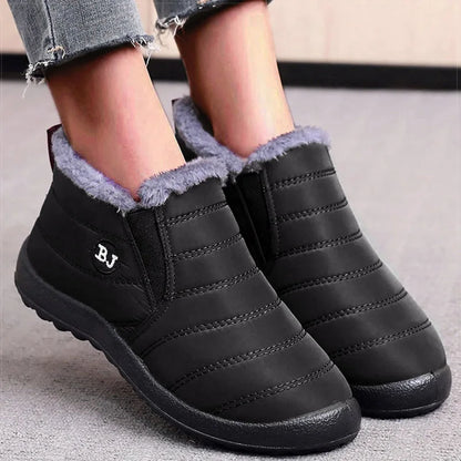 Shoes Winter Women's Sneaker Keep Warm Winter Sneakers For Women Shoes Lightweight Fur Vulcanize Shoes Winter Casual Sneakers