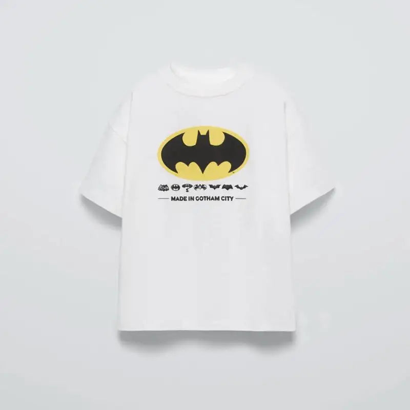 Boutique Children's Clothes 2025 Summer T-shirt Boys Short Sleeve Tees Printed Cartoon Loose Casual O-neck T Shirts Tops 1-7 Age