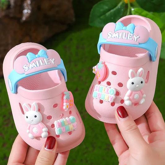 Cute Cartoon Children Slippers Breathable and Anti-slip EVA Soft Bottom for Boys and Girls Slippers Kids Shoes