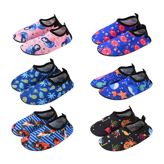 Children Water Beach Shoes Girls Boys Swimming Shoes Quick-Drying Aqua Shoes Soft Floor Indoor Slippers Snorkeling Swim Socks