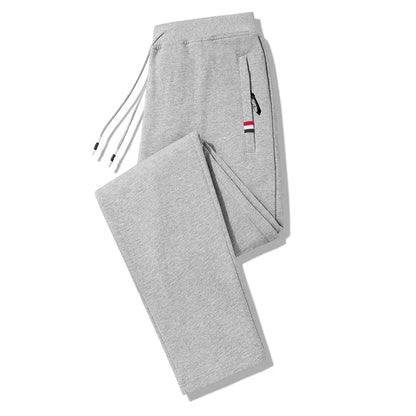 Autumn Pants Men Fitness Sportswear Tracksuit Elastic Waist Sweatpants Cotton Trousers Loose Gyms Jogger Track Pants Mens M- 8XL