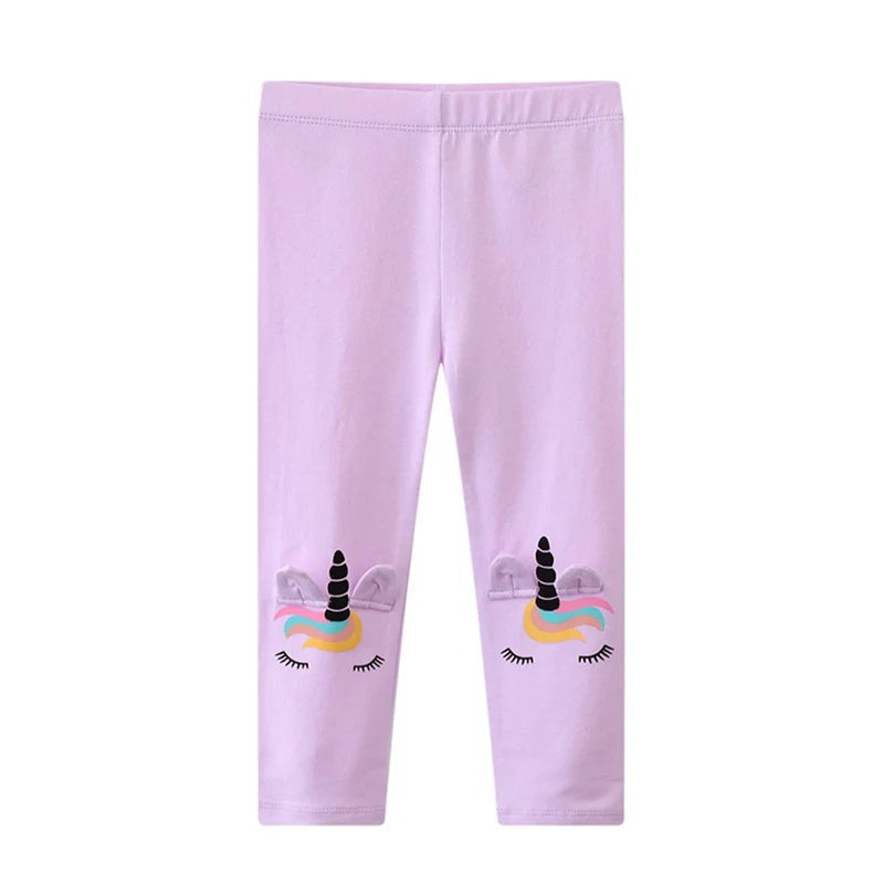 Jumping Meters 2-7T Striped Bee Girls Fairy Tale Children's Leggings Pants Hot Selling Kids Skinny Trousers Full Pencil Pants