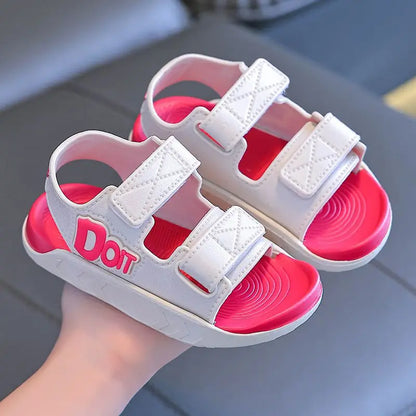 Summer Kids Sandals Baby Boys Shoes Girls Breathable Soft Sole Non-slip Rubber Boys Girls Sandals Toddler Children's Shoes