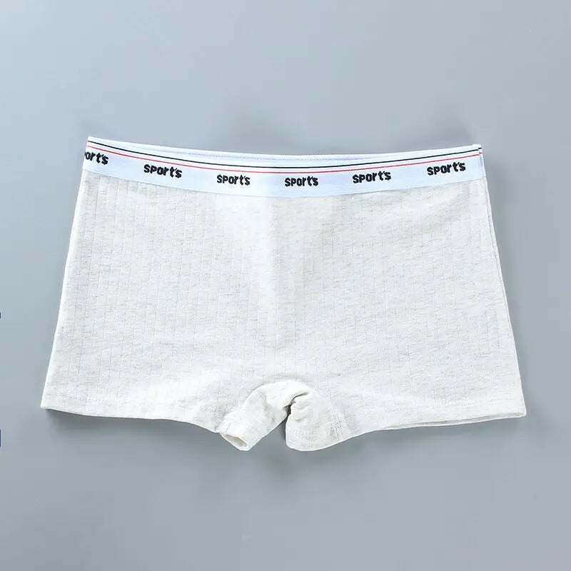 5Pcs/Lot Cotton Soft Underpants Puberty Adolescent Panties Young Pants Kid Panty Teen Girl's Underwear for 8-16 Years