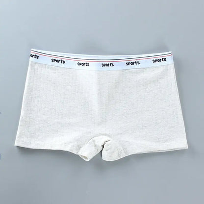 5Pcs/Lot Cotton Soft Underpants Puberty Adolescent Panties Young Pants Kid Panty Teen Girl's Underwear for 8-16 Years