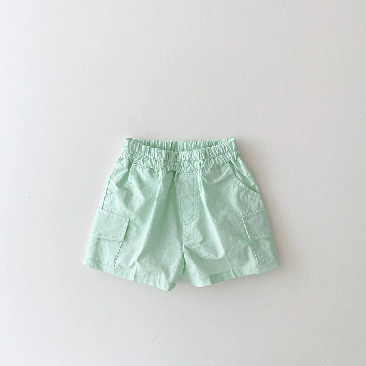 2024 Summer Korean Style Clothes Girl Kid Boys Shorts Macaron Color Baby Girl Shorts Cotton Linen Short Pants Bloomers 6Month-3Y