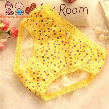 4pcs Girl Panties Kids Underwear Baby Pants Shorts Briefs Cotton Underpants 2-12Years