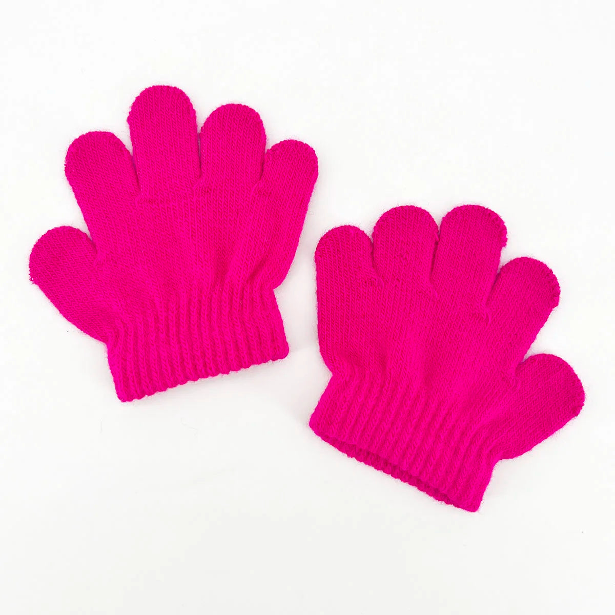 1-3 Year Old Baby Winter Warm Gloves for Toddlers Soft and Comfortable Knitted Mittens for Kids