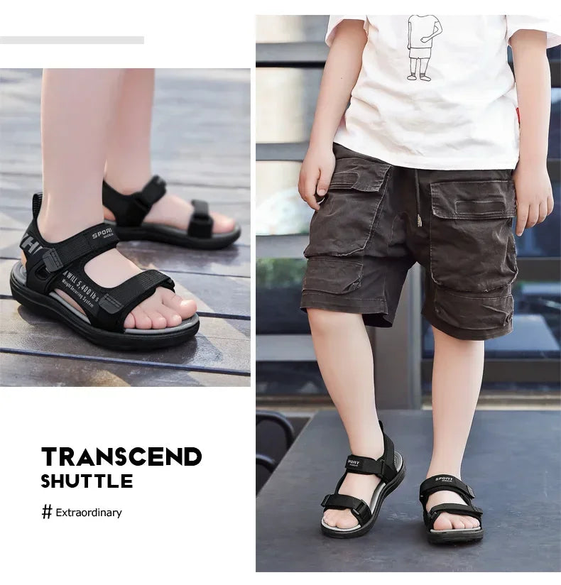 Boy Girls Outdoor Beach Shoes Kids Non-Slip Footwear Sandals Hot Sale Summer Children Sandals Fashion Sneakers