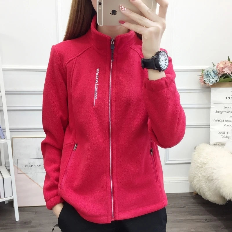 Autumn Winter Women Fashion Solid Color Jacket Coats Casual Full Long Sleeve Outerwear Tops Ladies Basic Warm