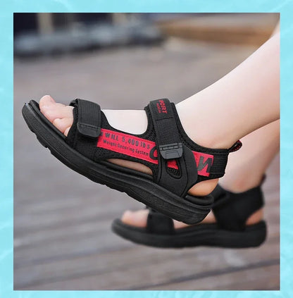 Boy Girls Outdoor Beach Shoes Kids Non-Slip Footwear Sandals Hot Sale Summer Children Sandals Fashion Sneakers