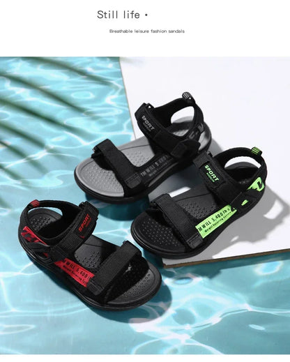 Boy Girls Outdoor Beach Shoes Kids Non-Slip Footwear Sandals Hot Sale Summer Children Sandals Fashion Sneakers