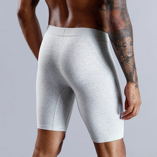 2024 New Style Cotton Boxer Long Leg Underwear For Man Shorts Big Size And Panties Homme Luxury Brand Boxerhomme Underpants