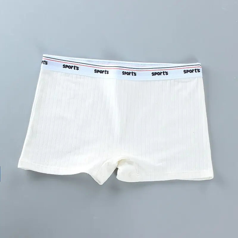 5Pcs/Lot Cotton Soft Underpants Puberty Adolescent Panties Young Pants Kid Panty Teen Girl's Underwear for 8-16 Years